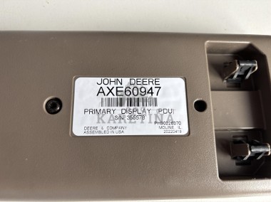 John Deere kombajn - wyświetlacz monitor Primary Display Unit AXE60947-2