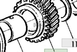 John Deere 6800 6900 Bieg Koło Zębate Koło Napędowe 25 zębów CZĘŚCI R120941