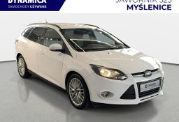 Ford Focus III Tourer 1.0 125KM M6 2014 r., Niski przebieg, bagażnik THULE