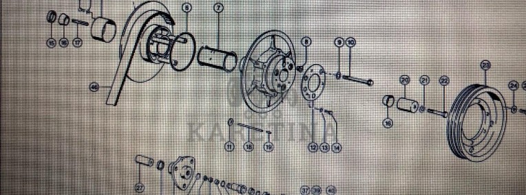 Wariator (pakiet napędu) Claas Mega 370-340 Nr kat. 000 644 171 0 Nr kat. 000 644 171 0-1