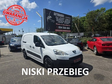Peugeot Partner 1.6 HDI 90 KM, El. Szyby, USB, AUX, Trzyosobowy-1