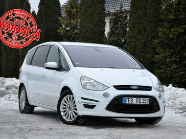 Ford S-MAX 2.0TDCI(163KM)*Lift*Led*Duża Navi*Convers*Parktr*Welur*I Wł*Alu17"AS-1