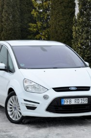 Ford S-MAX 2.0TDCI(163KM)*Lift*Led*Duża Navi*Convers*Parktr*Welur*I Wł*Alu17"AS-2