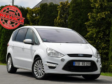 Ford S-MAX 2.0TDCI(163KM)*Lift*Led*Duża Navi*Convers*Parktr*Welur*I Wł*Alu17"AS-1