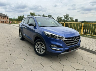 Hyundai Tucson III Hyundai Tucson 1.6 Benzyna Bezwypadkowy Passion blue edition-1