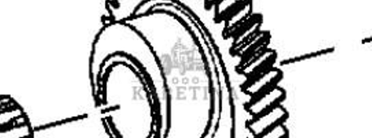 John Deere IVT AUTOPOWER 6820 6920 6920S Przekładnia Zębata Czołowa 41 Zębów CZĘŚCI L172390-1