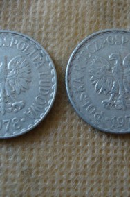 Moneta 1 zł 1980-2