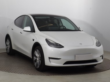 Tesla Model Y SoH 93%, Salon Polska, Serwis ASO, Automat, VAT 23%, Skóra,-1