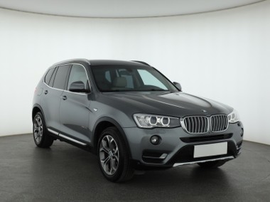 BMW X3 II (F25) , Salon Polska, 190 KM, Automat, Skóra, Xenon, Bi-Xenon,-1
