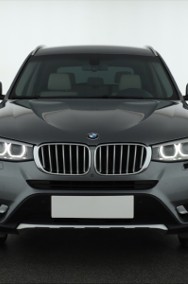 BMW X3 II (F25) , Salon Polska, 190 KM, Automat, Skóra, Xenon, Bi-Xenon,-2