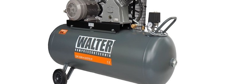 Sprężarka WALTER GK 630/270 10BAR, zbiornik 270L, 400V, 2 lata gwarancji-1