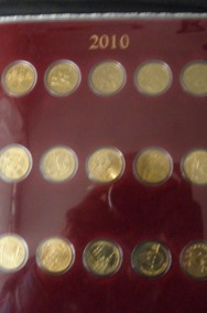Kompletny 2010 rok monet 2 zł. w kapslach i palecie -2