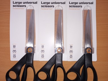nożyczki uniwersalne, krawieckie FISKARS 24 cm - nowe-1