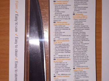 nożyczki uniwersalne, krawieckie FISKARS 24 cm - nowe-2