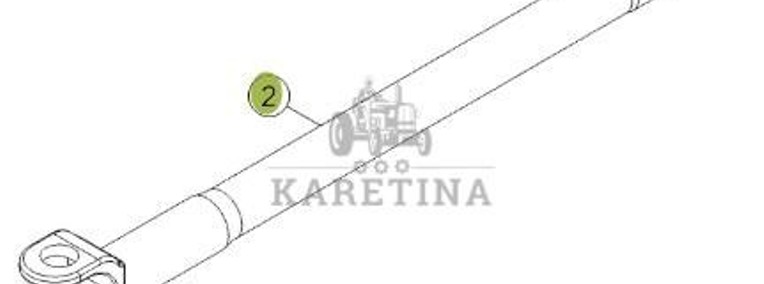 Claas AXION 810 850 870 Długa Półoś Przedniej Osi Długi Wał CZĘŚCI 0011561100 00 1156 110 0-1