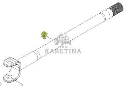 Claas AXION 810 850 870 Długa Półoś Przedniej Osi Długi Wał CZĘŚCI 0011561100 00 1156 110 0