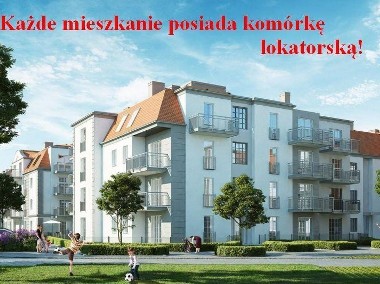 Mieszkanie Swarzędz, ul. Trzy Pokoje z Ogródkiem i Komórką Lokatorską-1