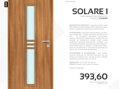 Drzwi wewnętrzne DOTIIE (do pokoju, do łazienki) - Solare-1