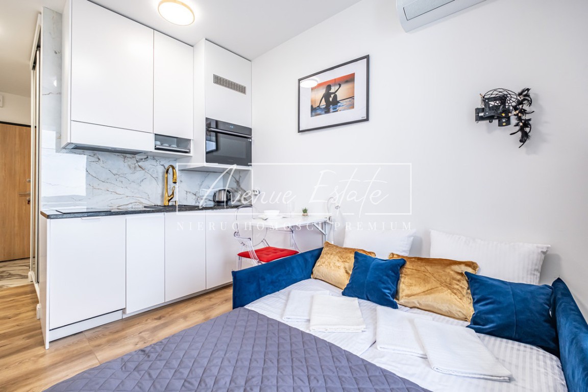 Luksusowe studio 23 m² | Siłownia, sauna/Włochy