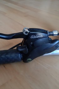 Shimano manetki lewa + prawa, przerzutki tylna + przednia-2