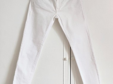 Białe spodnie jeansy Polo Ralph Lauren The Tompkins Skinny XS 26 34-1
