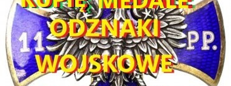 KUPIĘ WOJSKOWE STARE ODZNACZENIA,ODZNAKI,MEDALE,ORDERY,MUNDURY,ORZEŁKI,MILITARIA-1