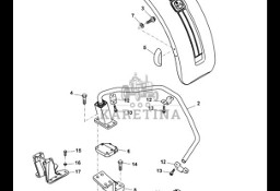 RE583349 John Deere 8345R - Błotnik
