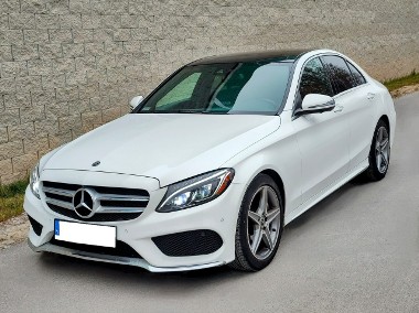 Mercedes-Benz Klasa C W205 Mercedes C 300 4MATIC AMG Line Panorama Burmester Kamera 360°-1