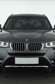 BMW X3 II (F25) , Salon Polska, Serwis ASO, 190 KM, Automat, VAT 23%, Skóra,-2