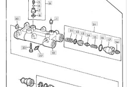 John Deere CTS - pompa hamulcowa AH155831