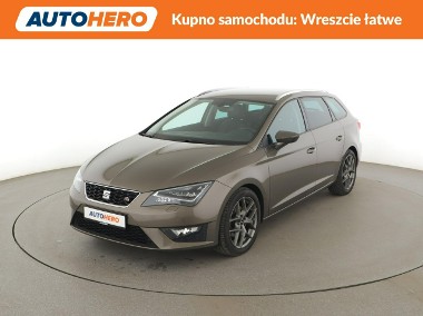 SEAT Leon III 1.4 TSI FR Climatronic Navi Tempomat Grzane Fotele Elektryka Full LE-1