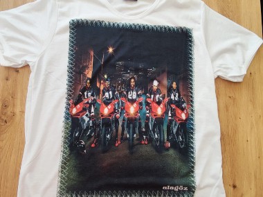 Nowa koszulka Alagöz collection (t-shirt) z nadrukiem, rozmiar XXL-1