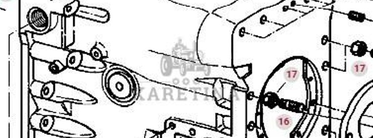 Fendt Favorit 514 Obudowa Skrzyni Biegów CZĘŚCI 514100051023-1