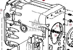 Fendt Favorit 514 Obudowa Skrzyni Biegów CZĘŚCI 514100051023