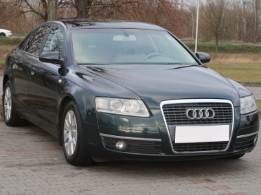 Audi A6 III (C6) Salon Polska, Serwis ASO, GAZ, Skóra, Navi, Xenon, Bi-Xenon,-1