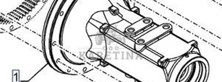 New Holland T6.175 Pochwa Obudowa 87608920-1