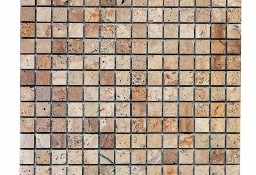 Mozaika Marmurowa TRAWERTYN BEIGE 30,5x30,5x1 poler