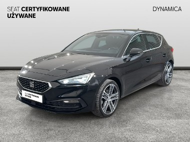SEAT Leon III VAT 23% Xcellence 1.5TSI 150KM DSG 2022/2023 r., salon PL-1