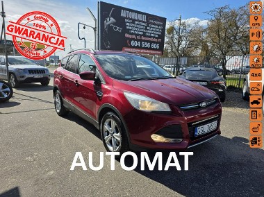 Ford Kuga II 1.6 EcoBoost 185 KM, Automat, Panorama, Kamera, Bluetooth, Navi, Alu-1