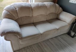 Zestaw wypoczynkowy Sofa + Fotel, beżowy
