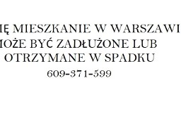 Kupię mieszkanie w Warszawie 