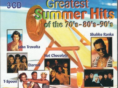 3 CD VA - Greatest Summer Hits Of The 70's-80's-90's (2001) (Disky)-1