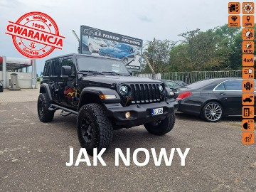 Jeep Wrangler III [JK] 2.0 Benzyna Turbo 272 KM, 4x4, Klima, Lift 2.5", Opony 35", LED, Alu