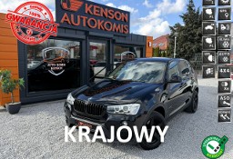 BMW X3 II (F25) Pół skóry, Kamera cofania, Nawigacja, LED, Polski Salon, Bezwypadkow