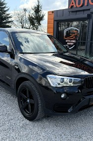 BMW X3 II (F25) Pół skóry, Kamera cofania, Nawigacja, LED, Polski Salon, Bezwypadkow-2