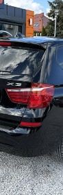 BMW X3 II (F25) Pół skóry, Kamera cofania, Nawigacja, LED, Polski Salon, Bezwypadkow-3