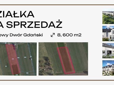 Działka 8,600 M2, Nowy Dwór Gdański-1