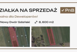 Działka budowlana Nowy Dwór Gdański, ul. Zielona