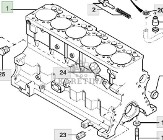 John Deere 6068HLA73 6920 6920S Blok Silnika CZĘŚCI RE571651
