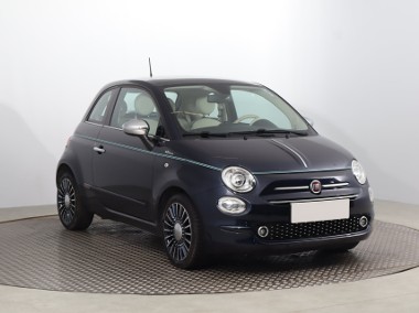 Fiat 500 , Salon Polska, Serwis ASO, Skóra, Navi, Xenon, Bi-Xenon,-1